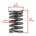 Caltric 2x Valve Spring Inner And Outercompatible With Honda Fourtrax Foreman Trx400fw 1993 1994 1995-2003