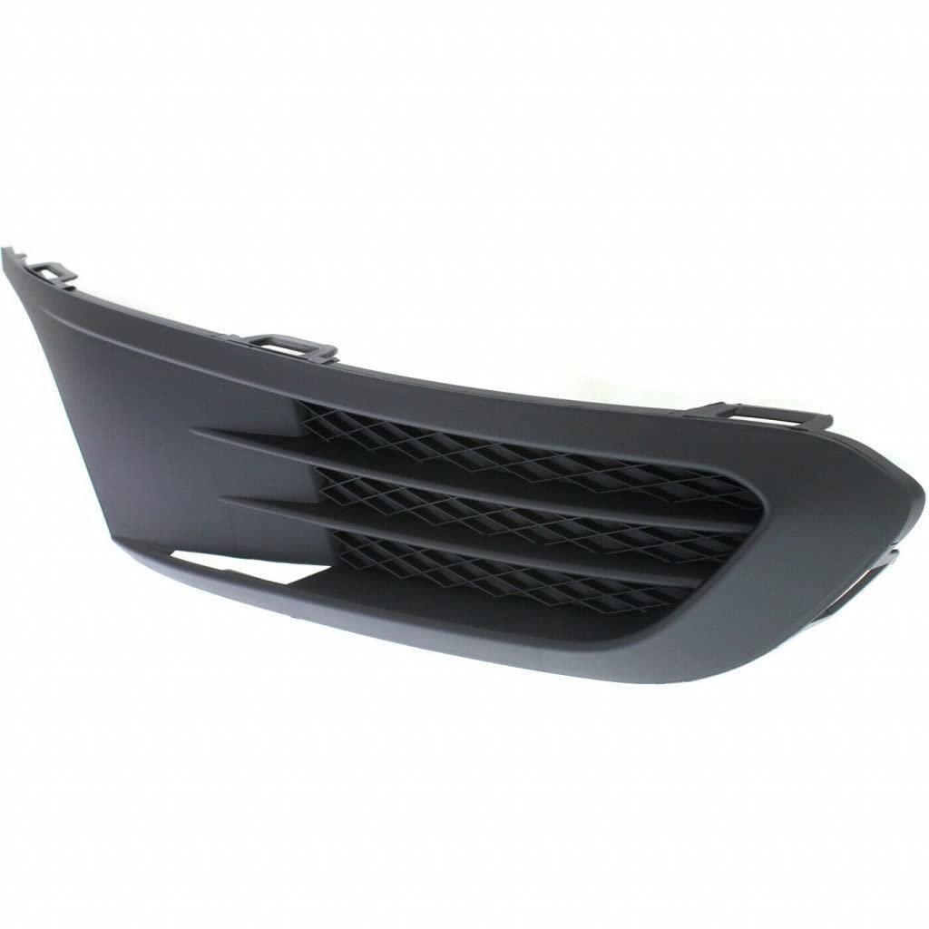 Passenger Side Fog Light Cover For Volkswagen Jetta 2011 2012 2013 2014 Front Bumper Insert Sedan Capa Certified Replacement
