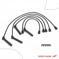 A-premium Ignition Spark Plug Wires Set Of 5 Compatible With Saab 9-3 93 1999-2001 900 1994-1998 0l 2 3l