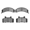 Disc Brake Pads For Buick Electra 1990 Front Set Of 4 4000 Hybridynamic Series Mechanical Pad Wear Sensor Type 