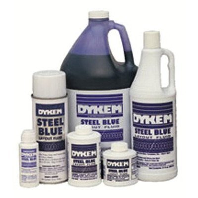 Dykema Layout Fluids 2 Oz Felt Tip Applicator Steel Blue Set Of 12