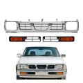 Jmtaat Front Grille For 1996-1997 Nissan Pickup Se Xe Replacement F20123b900 Ni1002127 6221257g00 Ni1067104 6221357g00 