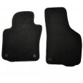 Floor Mats For 2006-2009 Volkswagen Golf Rabbit Gti Nylon Black Front Rear Carpet By Ikon Motorsports 2007 2008