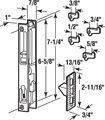 Slide-co 141640 Black Sliding Glass Patio Door Handle 