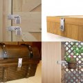 Mromax Hasp Staple Padlock Latch 146mm Length Stainless Steel Furniture Cupboard Door Stainless Silver Tone 1pcs