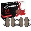 Sixity C6 Front Ceramic Brake Pads For Hyosung Gv650 2006-2011 Complete Set 