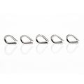 M6 304 Stainless Steel 7 32a 1 4a Diameter Wire Rope Cable Thimbles Rigging 20 Pcs