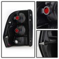 Acanii For Red Smoked 2002-2009 Chevy Trailblazer Tail Lights Lamps Left Right Replacement