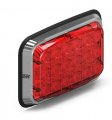 Feniex Spot Lux 6x4 Red Led With Lens Low Profile Aftermarket Lighting 