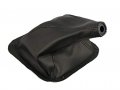 Blue Oval Industries 1987-1993 Mustang 5 Speed Manual Shifter Boot Real Leather Black 