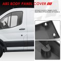 Pillar Molding Trim Cladding Compatible With Ford Transit-150 Transit-250 Transit-350 Hd 15-19 Driver Left Side Gray