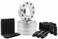 4 Pc 5x130 Mm Hub Centric Spacers  30 Thick 71 5 H B 90 Stud Conversion M14x1 5 Open End Black Lug Nuts Cayenne 911 For Porsche 