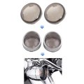 4pcs Smoke Turn Signal Lens Cover Compatible For Harley-davidson Low Rider S Fxlrs 117 2022