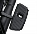 Httmt- Mt216-129- Hana Square Passenger Footboard Black Compatible With H-d 2006-2017 Dyna 2000-2019 Softail