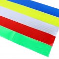 5 Pcs Reflective Tape Warning 2 X10 3m Safety Color Lattice Sheet Film Sticker Conspicuity Adhesive Rubberized Fabric Roll
