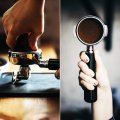 Tamper Espresso 51mm Coffee Classic Seri Press Tool Stainless Steel Handle Solid Wood Pressure Base Tampers Natural 