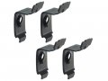 Auto Krafters Compatible Replacement For Arm Rest Clips Set Of 4 1969-73 Mustang 1965-70 Galaxie 1970-72 Torino 1970-77 