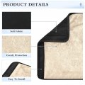 Odawa Bisque Car Seat Belt Pads Cushions Carseat Shoulder Padding 2 Pack 6 5x6 5 Inches