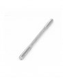 Uxcell M5x100mm Stainless Steel Double End Threaded Stud Screw Bolt Silver Tone 25mm Thread Length 5pcs