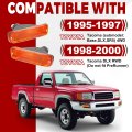 Hecasa Pair Front Bumper Turn Signal Light For 95-97 Toyota Tacoma 4wd 98-00 Dlx Rwd Replacement To2531122 To2530122 Lamp