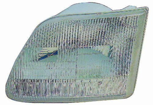Driver Side Headlight Assembly 331-1129l-acn For Ford Expedition 1997 2002 Halogen Front Lamp Waterproof Plastic Lens