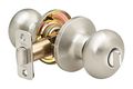 Yale Edge Sinclair Knob In Satin Nickel Privacy 