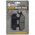 Niche Front Left Brake Pad Set For Yamaha 1xd-25805-00-00 Can-am 705601149 Semi-metallic