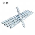 Uxcell M10x50mm Hanger Bolts Double Head Dowel Screw 140mm Length 5pcs