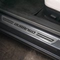 Dodge Durango Silver Real Carbon Fiber 4 Pcs Universal Door Sill Step Protector Kick Plates Official Licensed