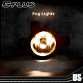 G-plus Front Bumper Fog Lights Compatible With 2011 2012 2013 2014 Bmw E84 X1 Left And Right Pair Lamp Clear Lens Neblineros