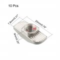Uxcell Sliding T Slot Nuts M5 Half Round Roll In T-nut For 4040 Series Aluminum Extrusion Profile Carbon Steel Nickel-plated