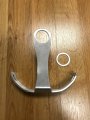 Eaccessories Ea Rolled License Plate Relocation Holder Bracket For Harley-davidson Seventy Two 2012-2016 Rear Axle Tag Mount