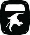 Jeeptails Wizard Tail Lamp Light Covers For Jeep Wrangler Tj And Yj Black Set Of 2 