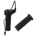 20x Full Twist Throttle Grip 12v-72v Electric Bike Waterproof For E-bike Scooter Motorcycle Powersports With Connector 