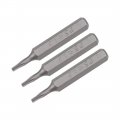 Uxcell Screwdriver Bits 3pcs 5 32 Inch Hex Shank Star-shape P5 1 2mm Bit Set 28mm Length P2 Screw Driver Kit Tools
