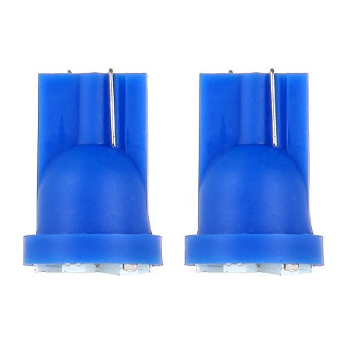 10pack Blue T10 194 Led Light Bulb Bulbs Bright Instrument Panel Gauge Cluster Dashboard Instrument Gauges With 10pcs Scokets