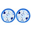 10pack Blue T10 194 Led Light Bulb Bulbs Bright Instrument Panel Gauge Cluster Dashboard Instrument Gauges With 10pcs Scokets