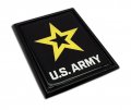Elektroplate Officially Licensed Army Star Black Metal Car Emblem