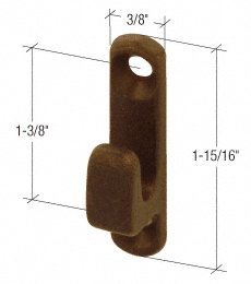 Hopper Window Locking Handle Keeper H3701 For Trucson Windows Beige Finish