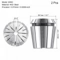 Uxcell Er40 Spring Collet 1 4 Chuck For Cnc Engraving Machine Lathe Milling Tool 2pcs