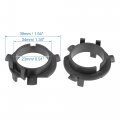 Uxcell 4pcs H7 Car Led Headlight Bulb Adapter Holder Socket Headlamp Retainer Base Fit For Kia Cadenza 2014