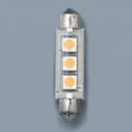 Pactrade Marine Rv Car Part Led Bulb Festoon Type Cool White Light 