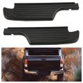 Hecasa Rear Bumper Step Pad For 1995-2004 Toyota Tacoma Pp Plastic Black Left And Right