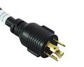 Ac Connectors L1430650-018 1 5ft Welder Adapter Generator L14-30 Plug 4 Prong 30amp To Nema 6-50r 50 Amp 250-volt Cord-limited 
