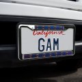 The Flash Movie Logo Full Size Standard License Plate Metal Frame
