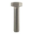 5 16-18 X 2 In Hex Head Cap Screw Bolts Stainless Steel 18-8 Full Thread Bright Finish Flat Point External Drive Quantity 25 