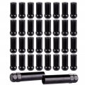 Wheel Lug Nuts 14x1 5 Thread Closed End Lugs For 2003-2005d Excursion 2003-2015 Ford F-250 Super Duty For F-350 Supel Lug Nuts 