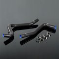 Silicone Radiator Coolant Hose Kit W Clamps For 1977-1982 Chevy Corvette V8 5 7l 0l Black 