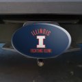 University Of Illinois Official Logo Oval Tow Trailer Hitch Cover Plug Insert