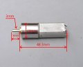 Xuulan Xianglaa-motor 16mm Dc 12v 30rpm 6v 15rpm Motor Powerful High Torque Gear Box 3v Brush No-brushless Speed Rpm 